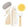 thumbnail image 3 of RSET-POT1 | 8pc Complete Pottery Tool Set, 3 of 3