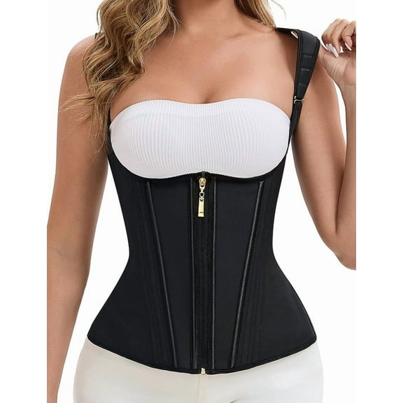 Waist Trainer for Women Tummy Control Corset Shapewear Workout Cincher Body Shaper Tank Top Sport Girdle
