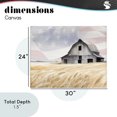 thumbnail image 4 of Stupell Industries Traditional Amber Waves of Farmland Canvas Art, 30 x 24, by Kim Allen, 4 of 8