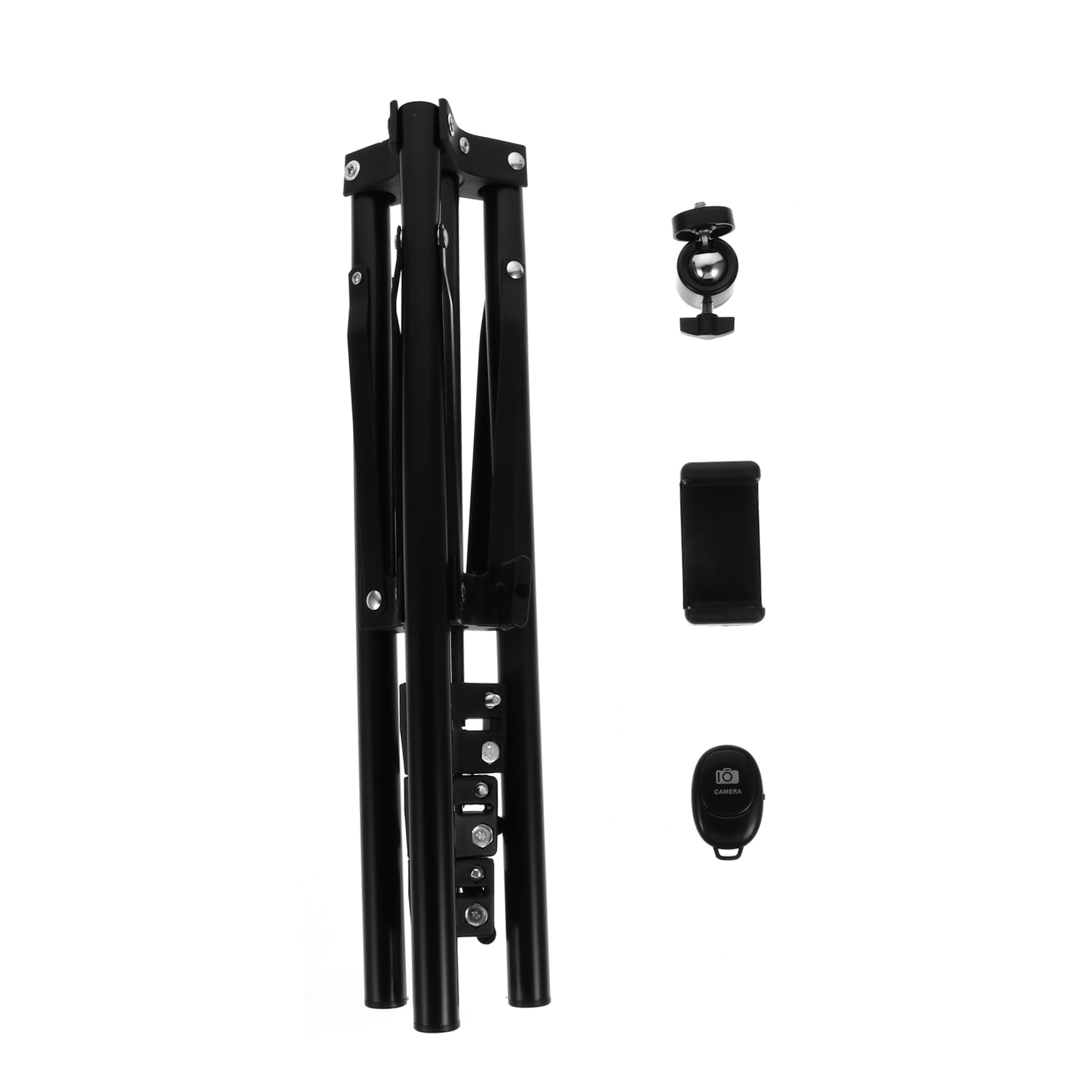 LABSERRON Multipurpose Phone Stand Stainless Steel Black Users of Smartphones Practical Design 1 Set