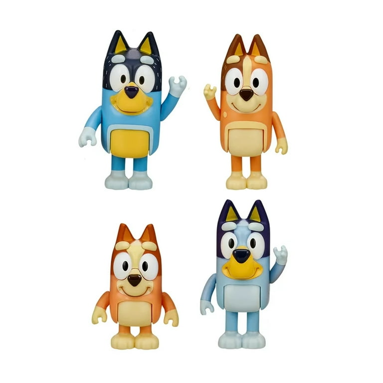 Bluey Gotta Be Done Work Pack, 2.5- 3 Bluey Exclusive 8 Figure