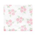 thumbnail image 5 of Hudson Baby Infant Girl Cotton Flannel Receiving Blankets, Pastel Butterfly, One Size, 5 of 6