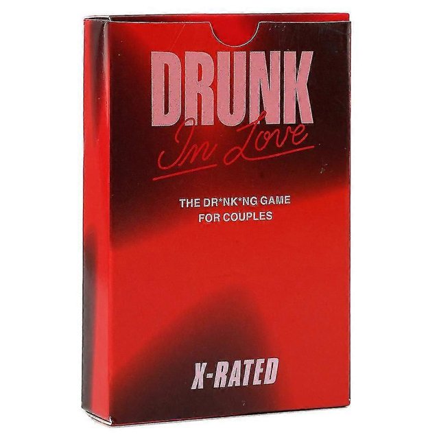 Drunk In Love: X-rated Extension Pack Couples Drinking Card Games Fun Date Night & Relationship Game