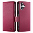 thumbnail image 2 of Magnetic Wallet Case with Card Holder & Stand for iPhone 17 Red, 2 of 6