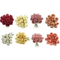 thumbnail image 3 of Bearachild Flores artificiales Flores realistas 12 cabezas Arreglo de boda Faux Anti-fade Rose Centros de Accesorios de fotografía Decoración Rosa Rosa, 3 of 6