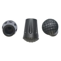 Masteelf 6 Pcs Walking Stick Rubber Stoppers for Poles Anti-skid Crutch Tips Travel