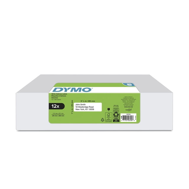 Etiqueta la dirección postal DYMO Authentic LW para LabelWriter