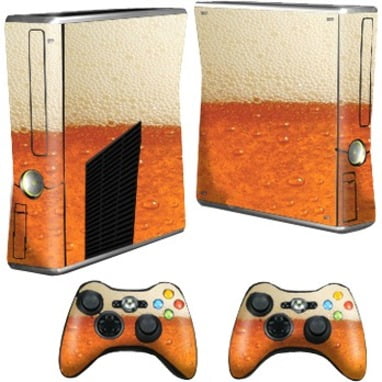 MightySkins Beer Buzz, Microsoft Xbox 360 S Slim System