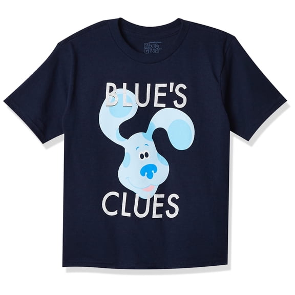 Blue's Clues & You Big Face Toddler Boy Short Sleeve Tee-Blue, Josh & Magenta