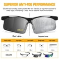 thumbnail image 2 of Gafas de Seguridad OXG Antivaho ANSI Z87.1 para Hombre y Mujer, Paquete de 6, 2 of 7