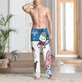thumbnail image 6 of Lsque Sanrio Print Men's Pajama Pants, Lounge Pant - Comfortable Home Wear,Elastic Waistband, Stylish Design-Small, 6 of 9