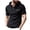 Black, variant on Men’s Short Sleeve Hoodie Sweatshirt Outdoor Casual Spring Summer Top