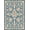 Blue Coral Cream, Pattern 5, variant on ODIKA Funky Aesthetic Cartoon Retro Blocks Graphic Bold Outline Flowing Dynamic Pet Friendly & Kids Safe Play for Playroom, Bedroom, Reading Nook