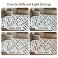 thumbnail image 7 of ODIKA Hallway Contemporary Bold Contrast Repeating Grid Network Pet Friendly & Kids Safe for Bedroom, Bedside, Nursery, 7 of 7