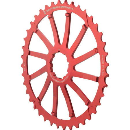 Wolf Tooth Components 40T GC cog for SRAM 11-36 10-speed Cassettes, (Sram Components Best To Worst)