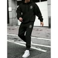thumbnail image 2 of Popular Two-Piece Men's Sportswear Running Mens Tracksuit Men Running Sets Men's Spring Autumn Tracksuit Sets, 2 of 3