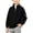 Black, variant on Enjoytime Quarter Zip Boys Sweatshirts Long Sleeve Pullover Top Kids Casual Fleece Fall Fashion Clothing 3-15Years