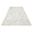 thumbnail image 2 of Amirah Cream Striped Polyester Area Rugs for Living Room Jacquard Textured Modern Rugs Soft Geometric Rug for Bedroom Mid Century Washable Rug Non-Slip Bohemian Perfect for Dining Room Office, 2 of 4