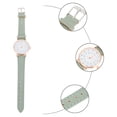 thumbnail image 3 of Reloj de pulsera para mujer, reloj con correa de cuero sintético, reloj informal para mujer, reloj digital de ocio., 3 of 5