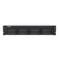 thumbnail image 1 of QNAP 2U Support de Rack à 8 Baies à Courte Profondeur NAS/iSCSI IP-SAN. AMD Ryzen V1500B 4C/8T 2.2, 1 of 1