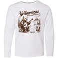 thumbnail image 3 of Inktastic Yellowstone National Park Long Sleeve Youth T-Shirt, 3 of 5