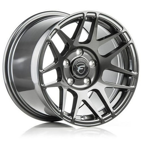 15x10 Forgestar F373 F14 Drag Gloss Anthracite Wheel 6x5.5 (38mm)