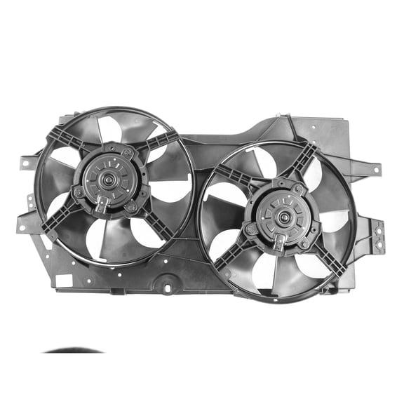 Agility Auto Parts 6017103 Dual Radiator and Condenser Fan Assembly for Chry, Dodge Models