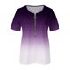 thumbnail image 4 of Blusa informal con cuello en V y manga corta con estampado de verano para mujer con estilo OAVQHLG3B Store  lin121212, 4 of 5