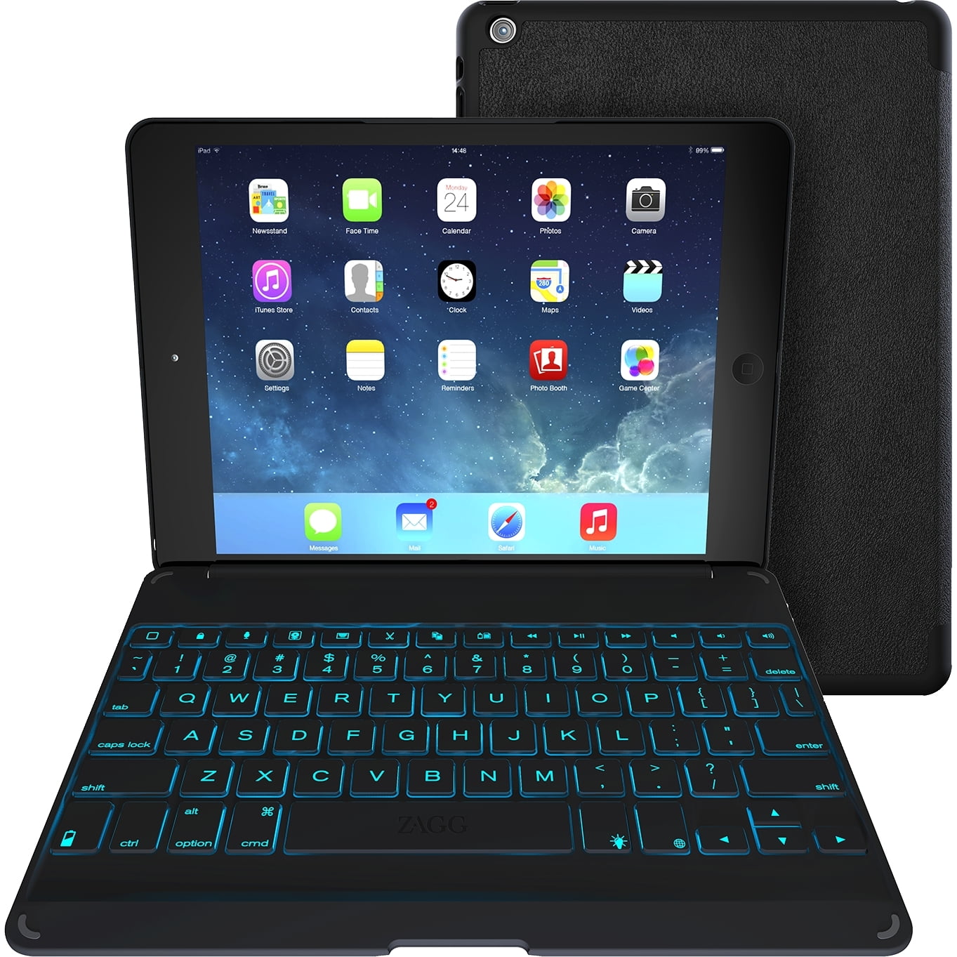 ZAGG keys Folio with Backlit Keyboard for Apple iPad Air (1st Gen & 2nd