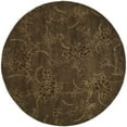 thumbnail image 6 of SAFAVIEH Soho Anabel Floral Wool Area Rug, Brown, 3'6" x 5'6", 6 of 10