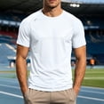 thumbnail image 2 of Lmueinov Mens Quick Dry T-Shirt Mesh Panel Athletic Short Sleeve Gym Workout Shirt Summer Breathable Running Tee for Sports and Casual Wear, 2 of 6