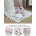 thumbnail image 4 of Fuzzy Socks for Women, Warm Cozy Fluffy Thick Plush Sleeping Slipper Socks Stocking Stuffer Gifts, 4 of 6