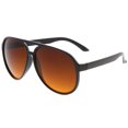 thumbnail image 3 of sunglassLA - Retro Large  Blue Blocking Lens Aviator Sunglasses 60mm - 60mm, 3 of 4