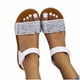 thumbnail image 4 of Zapatos de punta abierta para mujer Sandalias cómodas Sandalias de playa cómodas e informales Wmkox8yii nm4501, 4 of 5