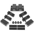 thumbnail image 5 of Concealed Hinges for Shower Panels, Enhanced Stability via Metal Upper and Lower Clamps, 5 of 5