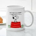 thumbnail image 3 of CafePress - Crabby Snoopy Mug - 11 oz Ceramic Mug - Novelty Coffee Tea Cup, 3 of 4