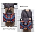 thumbnail image 6 of FORMRS 16" Laptop Bag Carrying Sleeve Case with Handle Travel Shoulder Briefcase, Blue Abstract Eagle, 6 of 8