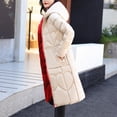 thumbnail image 5 of Tiqkatyck Sweater Vest Women Casual Solid Coat Jacket Hooded Pocket Reversible Wear Zipper Pocket Long Sleeve Coat Sweater Vest Red, 5 of 5