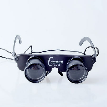 Portable Magnifier Glasses Optics Binoculars Telescope Fishing Glasses for Hiking Concert Football Game Outdoor