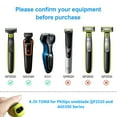 thumbnail image 4 of BENSN 4.3V Charger for Phillips QP2520, Replace One Blade Charger Original P/ N: A00390 All-in-One Grooming Trimmer Electric Shaver Power Supply Charging Cord, 4 of 8