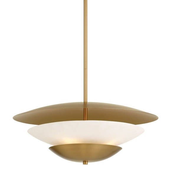 Minka Lavery 3944 Solara 4 Light 24" Wide Multi Light Pendant - Brass