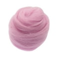 thumbnail image 1 of Handmade 10g Wool Roving Fibre For Needle Felting Materials Pink 3, 1 of 9