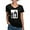 Black, variant on CafePress - NC Guardian Ad Litem - Women's V-Neck Dark T-Shirt