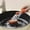 Orange-Free Size, variant on FHBVT Kitchen Pot Scrubbing Gadget Splash Proof Press Type Cleaner Replaceable Soft Hard Brushes Automatic Liquid Discharge for Cookware Countertops Pots Glassware Household Cleaning Culinary Gadgets