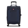 thumbnail image 2 of SWISSGEAR Stride Expandable Carry-On Spinner Luggage, Peacoat Blue, 8 Wheels and Built-in TSA Lock, 2 of 23