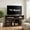 Espresso, variant on Classic TV Media Stand Modern Entertainment Console for TV Up to 65" with Open and Closed Storage Space, Espresso, 58.25"W x 15.75"D x 32"H