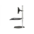 thumbnail image 5 of Innovative Office Products Dual Monitor Freestanding Sit Stand, 5 of 6