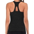 thumbnail image 3 of Sngxgn Women's Camisole Tops V Neck Cami Sleeveless Spaghetti Straps Blouse Casual Racerback Shirt(Black,L), 3 of 7