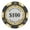 $100 Black, variant on Playzaic 13.5-gram Monte Carlo Poker Chips (50-pack) Heavy Clay Composite Set ($100 Black)