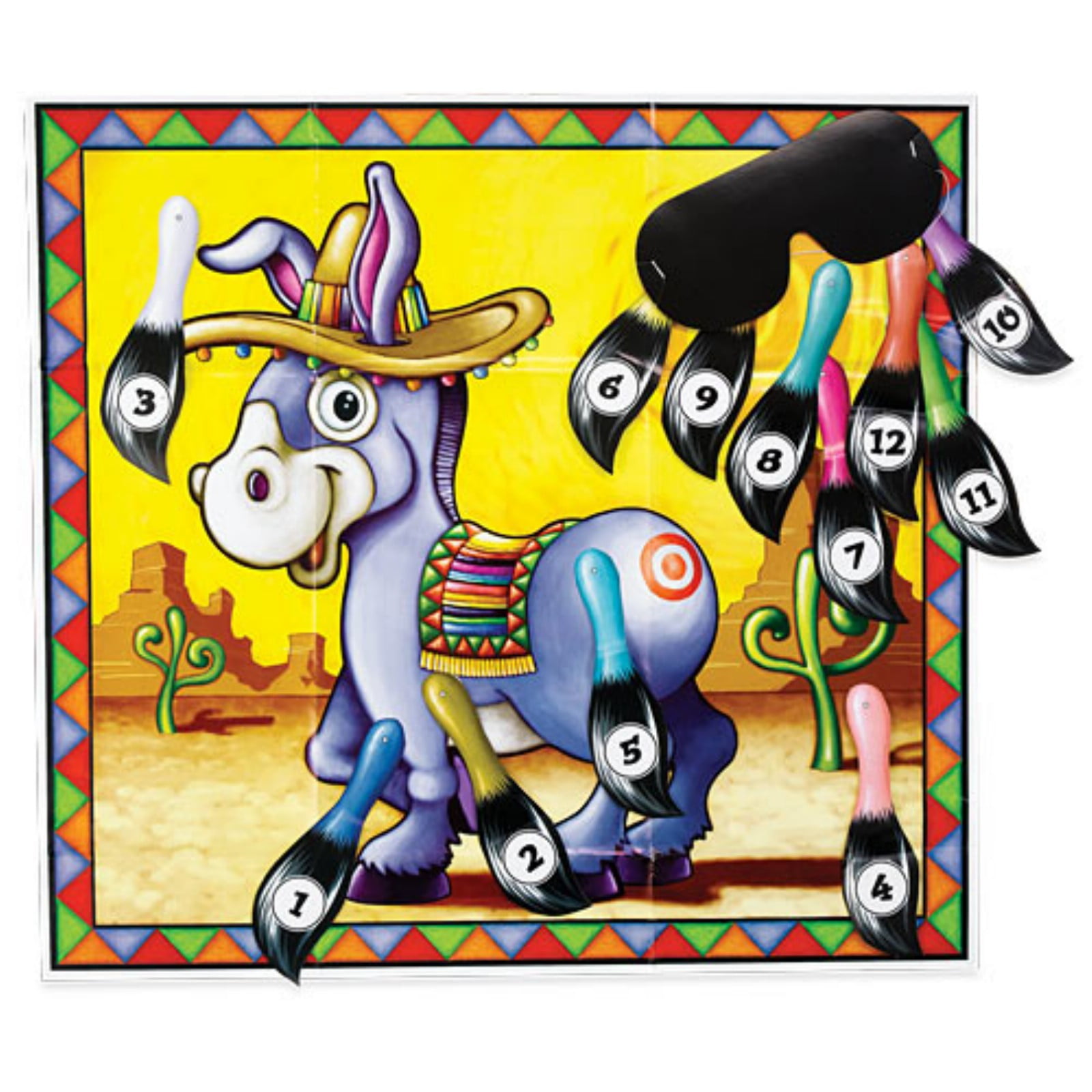 Pin The Tail On The Donkey Game Walmart